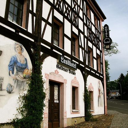 Landhotel Goldener Becher Limabach - Oberfrohna Zewnętrze zdjęcie